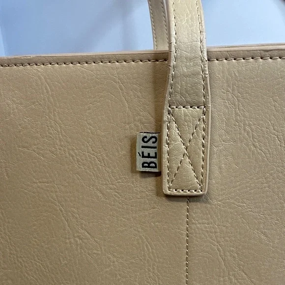 BEIS The Large Work Tote Beige - Picture 2 of 13
